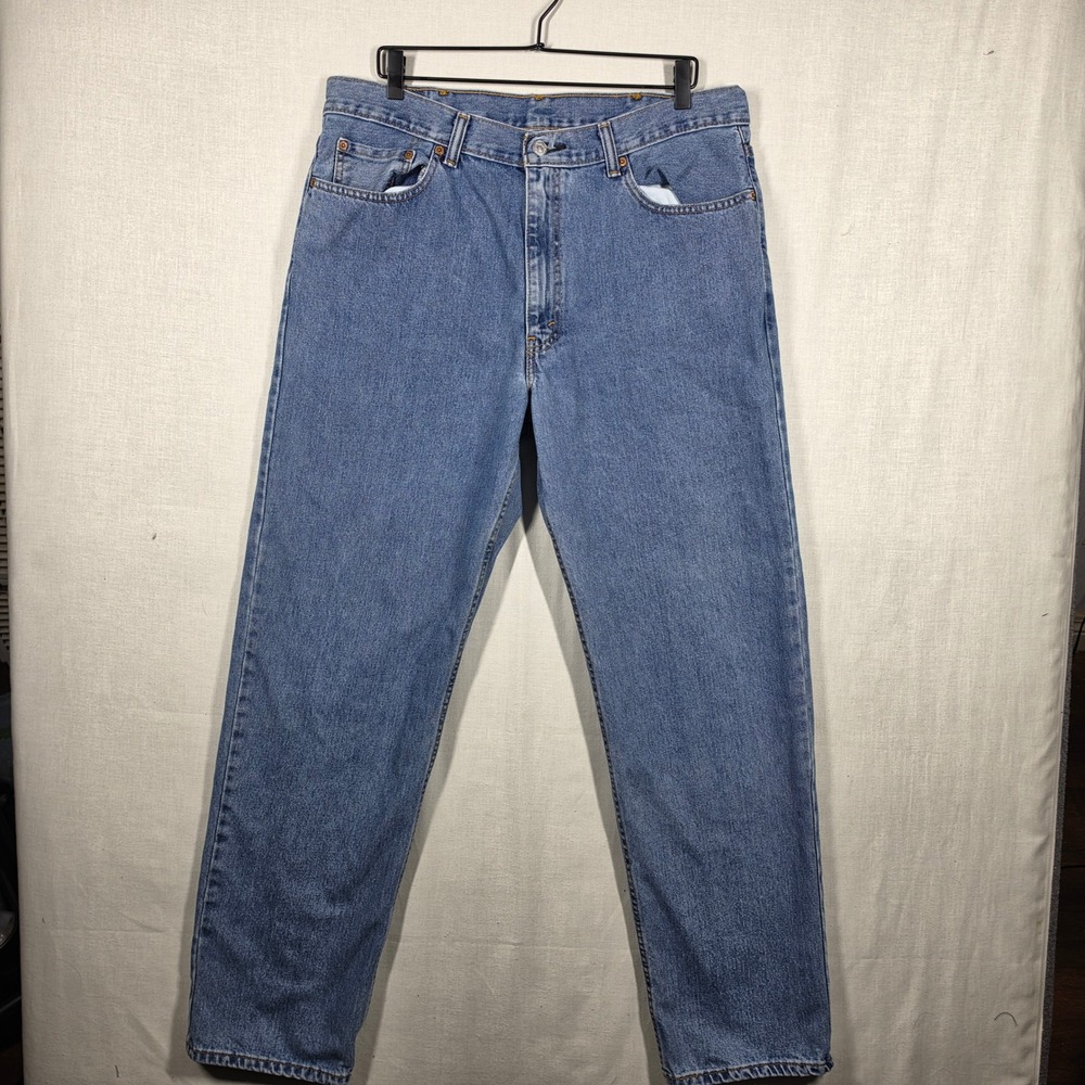 Levis 550 Jeans Mens 38x38 Classic Work Wear Dad Jeans Normcore Denim 90s Style